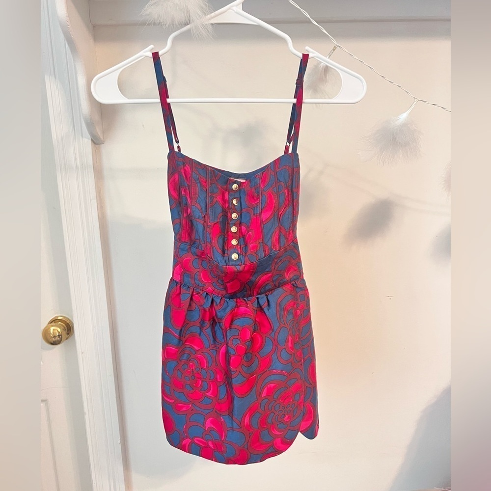 Juicy Couture Retro Floral Top